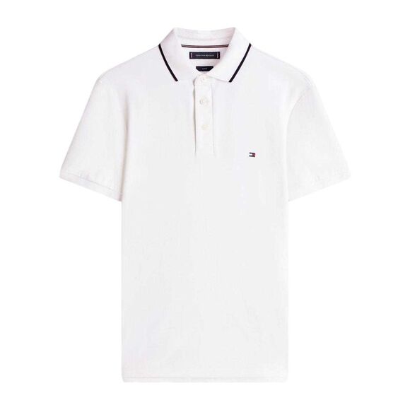 Tommy Hilfiger Other - Tommy Hilfiger Mens Pique Polo Shirt / White